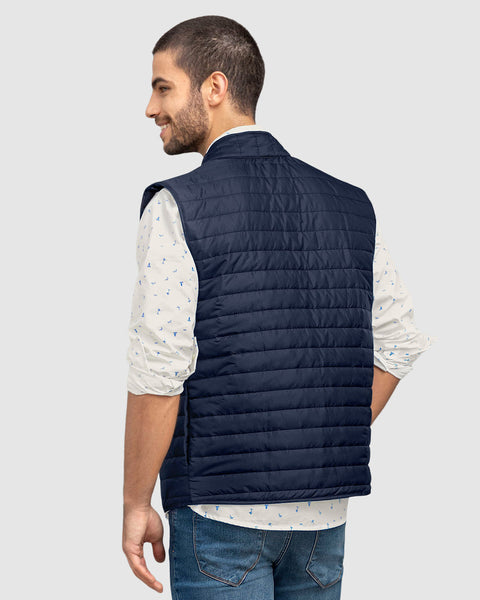 Chaleco tipo puffer#color_457-azul-oscuro