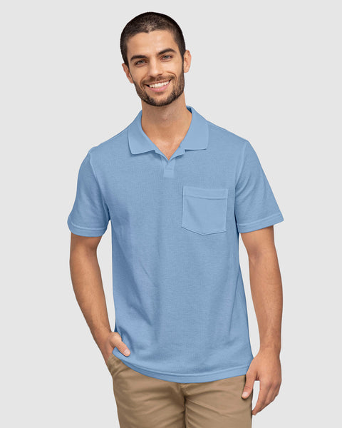 Camisa Tipo Camisetas Polo De Hombre Playera Simply Basic Para