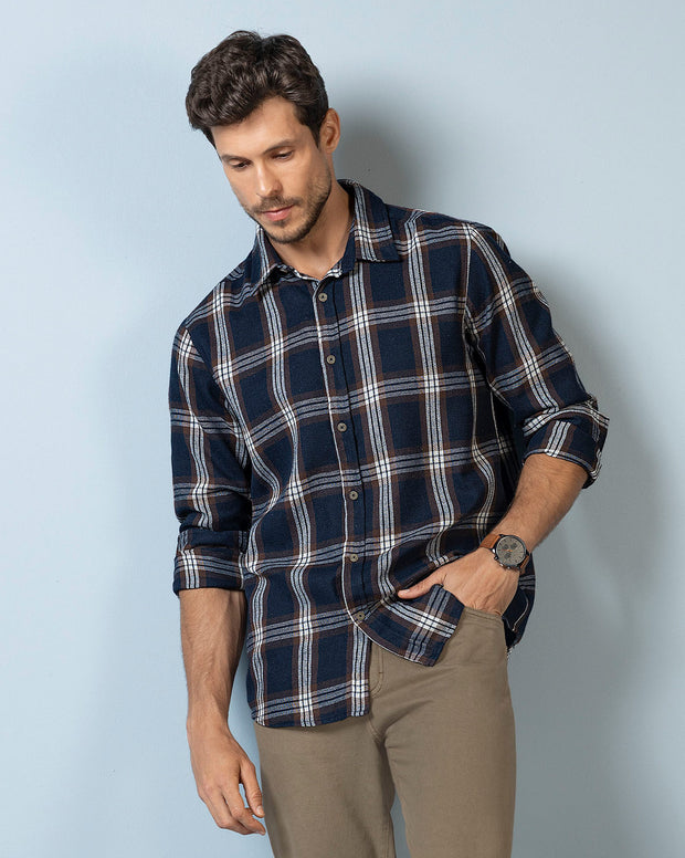 Camisa leñadora para hombre