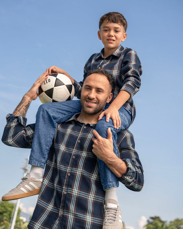 Camisa leñadora para hombre