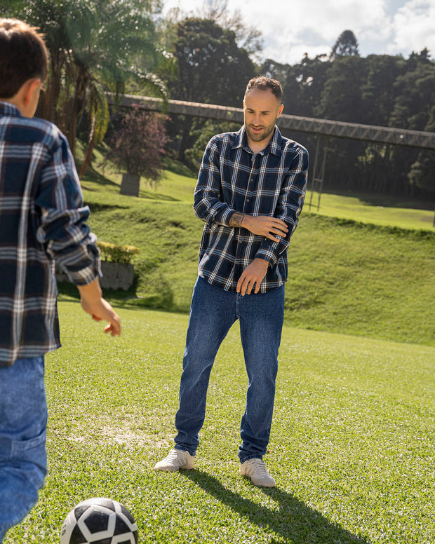 Camisa leñadora para hombre