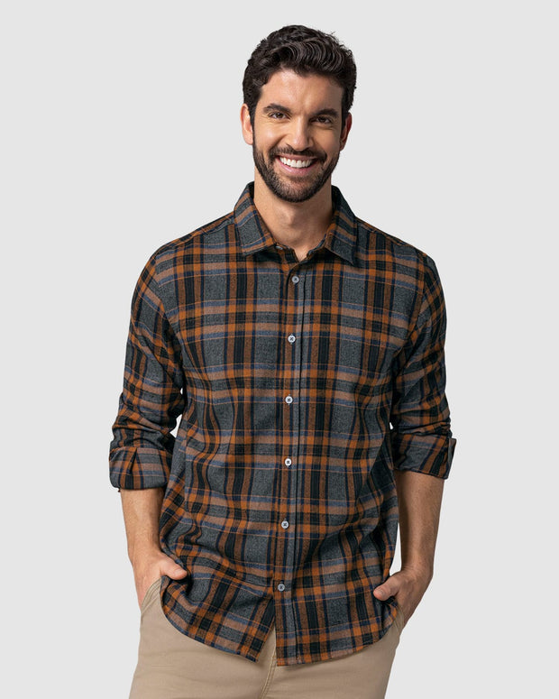 Camisa leñadora para hombre