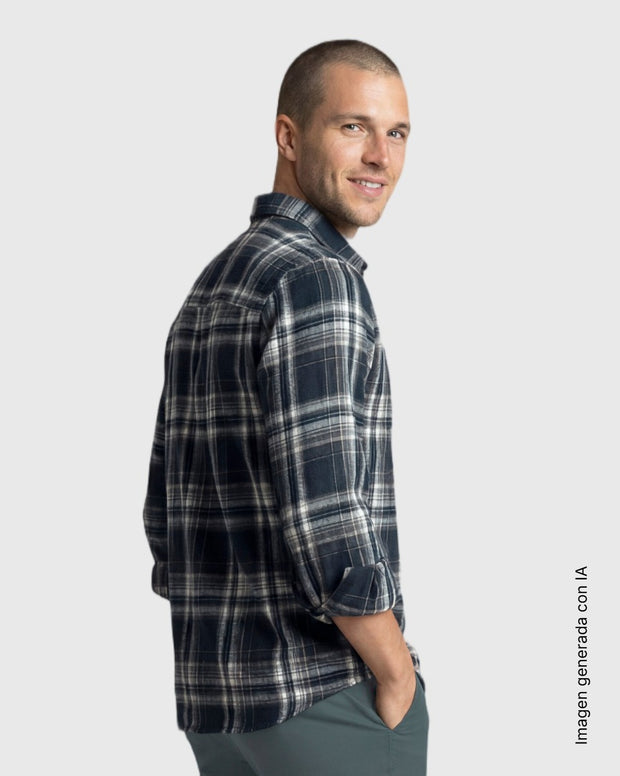 Camisa leñadora para hombre