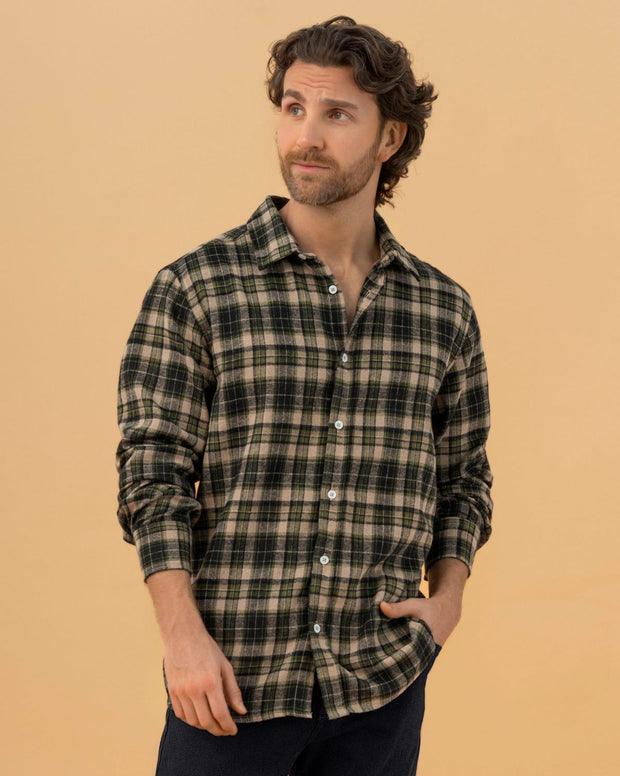 Camisa leñadora para hombre