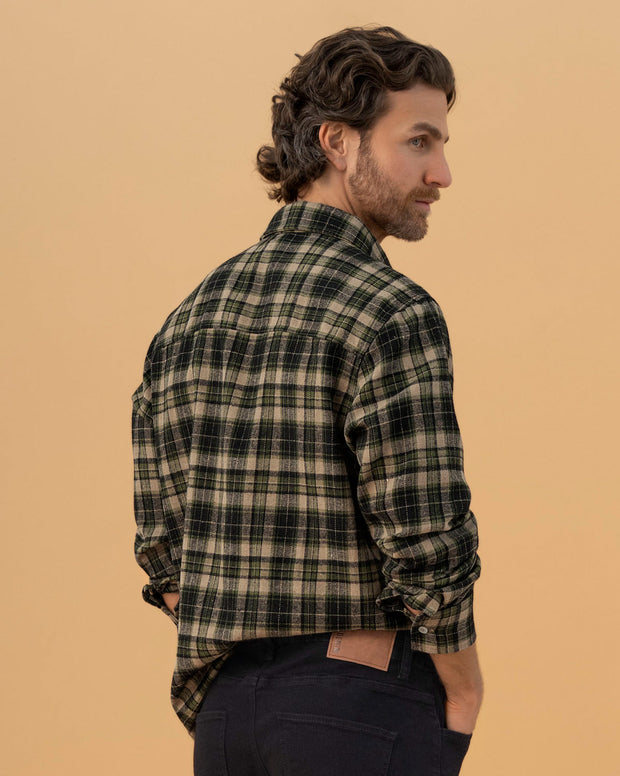 Camisa leñadora para hombre