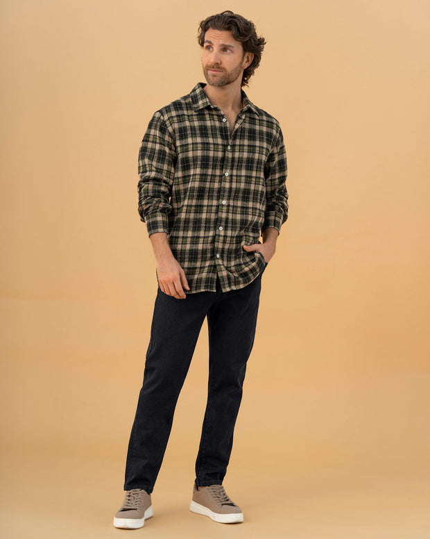 Camisa leñadora para hombre