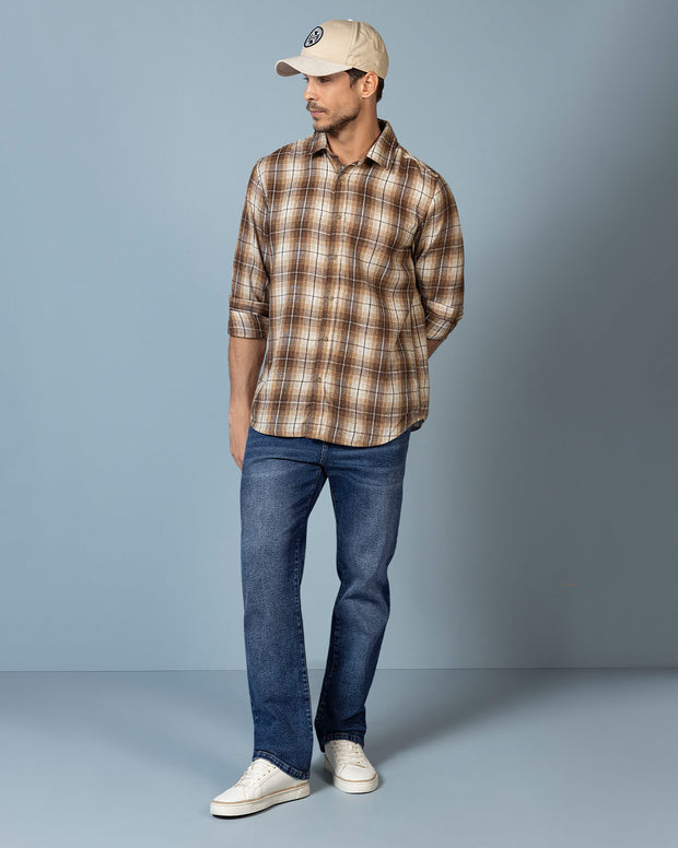 Camisa leñadora para hombre