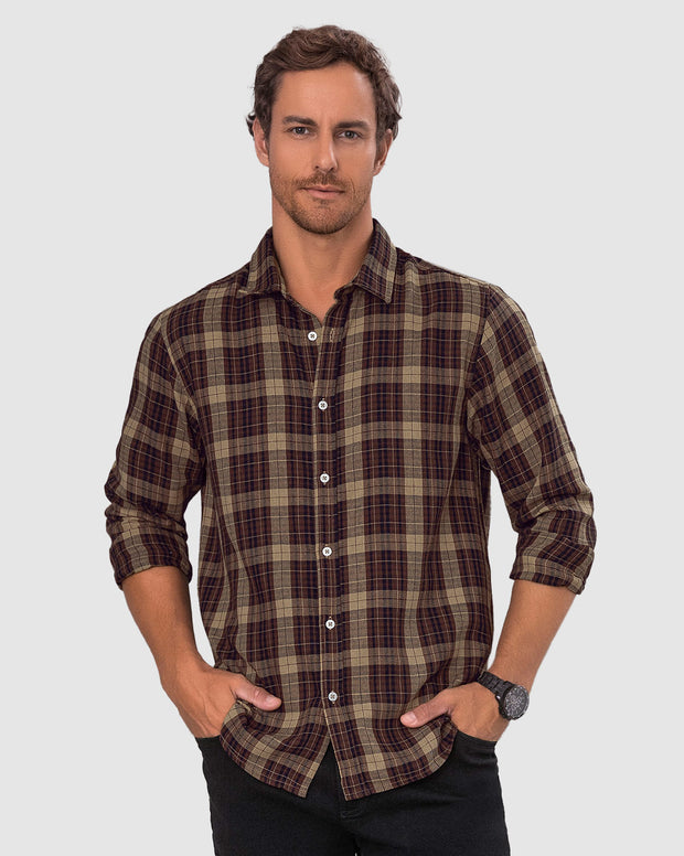 Camisa leñadora para hombre