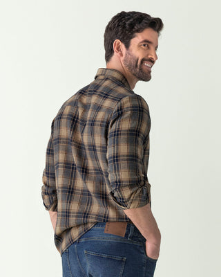 Camisa leñadora para hombre#color_a61-azul-cuadros