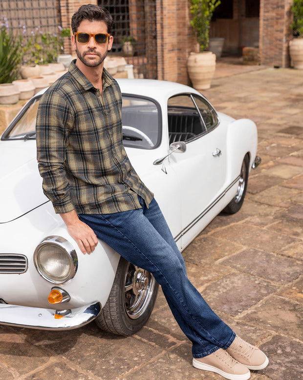 Camisa leñadora para hombre