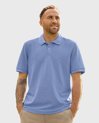 Camiseta polo manga corta con botones funcionales#color_c39-azul-claro