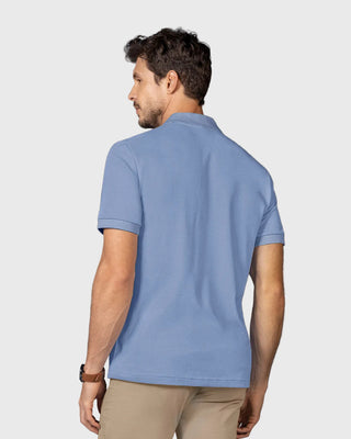 Camiseta polo manga corta con botones funcionales#color_c39-azul-claro