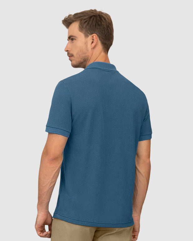 Camiseta tipo polo manga corta masculina