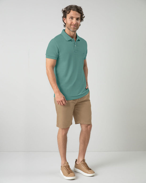 Camiseta tipo polo manga corta masculina