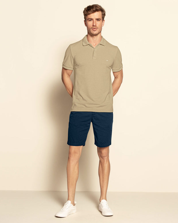 Camiseta tipo polo manga corta masculina