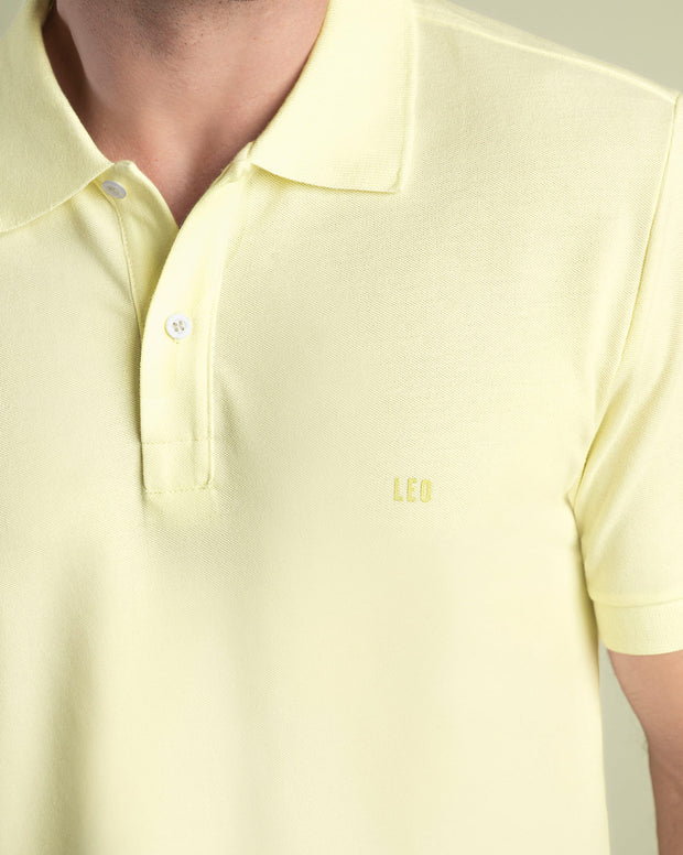 Camiseta tipo polo manga corta masculina