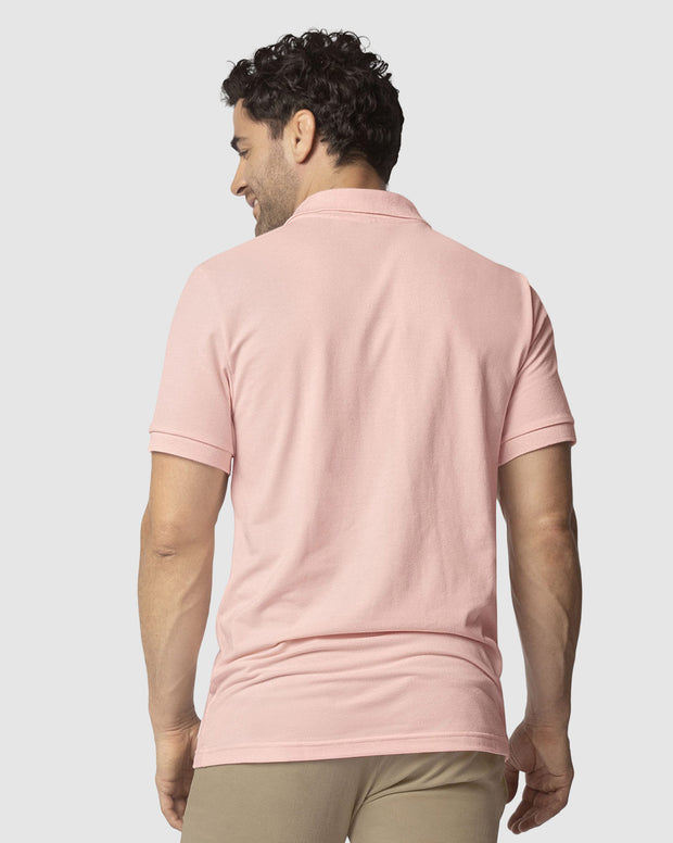 Camiseta tipo polo manga corta masculina