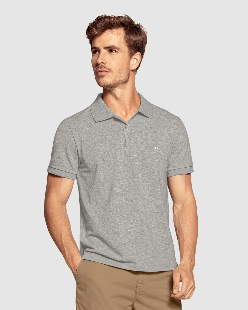 Camiseta tipo polo manga corta masculina