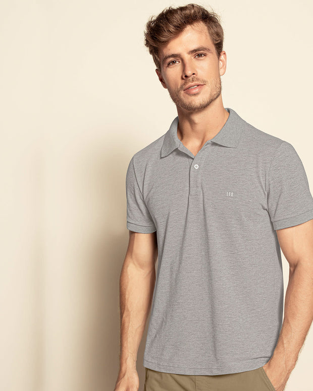 Camiseta tipo polo manga corta masculina