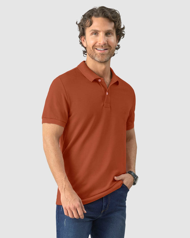 Camiseta tipo polo manga corta masculina