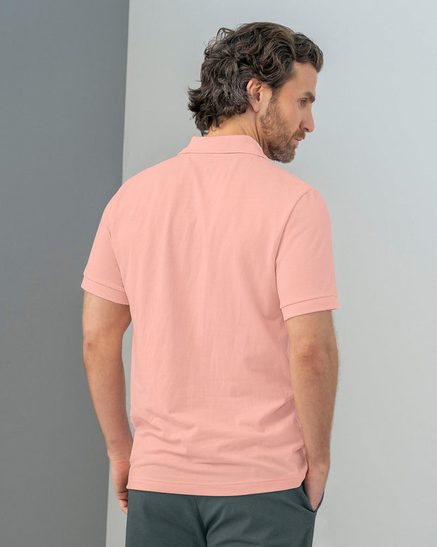 Camiseta tipo polo manga corta masculina