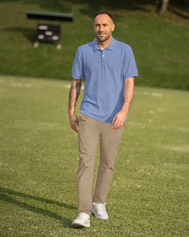 Camiseta tipo polo manga corta masculina