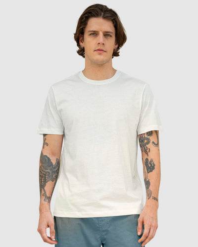 Camiseta manga corta básica 100% algodón#color_000-blanco