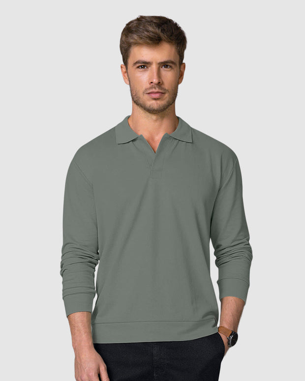 Camibuzo tipo polo para hombre