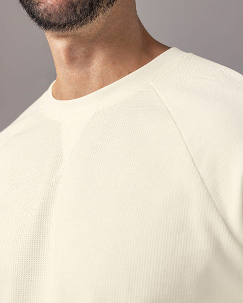 Buzo cuello redondo básico para hombre#color_018-marfil