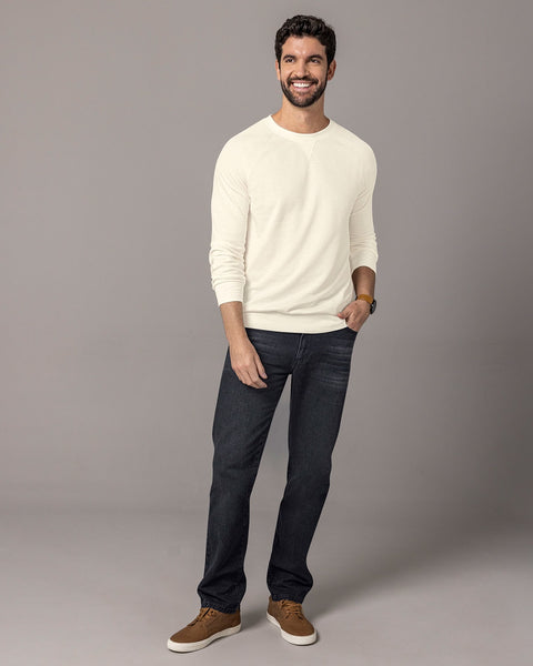 Buzo cuello redondo básico para hombre