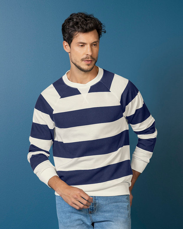 Buzo cuello redondo básico para hombre