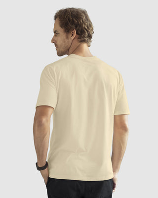 Camiseta básica en algodón#color_084-arena-claro