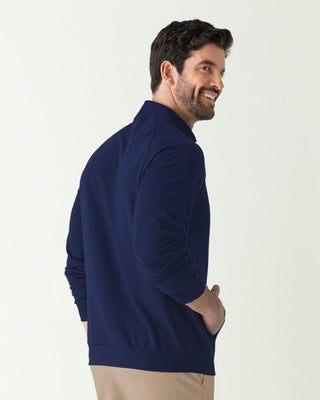 Buzo masculino con cierre frontal#color_c42-azul-oscuro