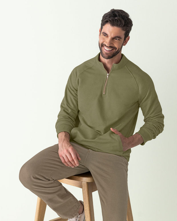 Buzo masculino con cierre frontal