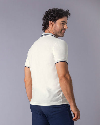 Camiseta tipo polo en tela piqué#color_018-marfil