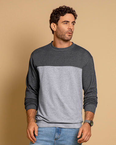 Buzo masculino básico#color_755-gris-jaspe