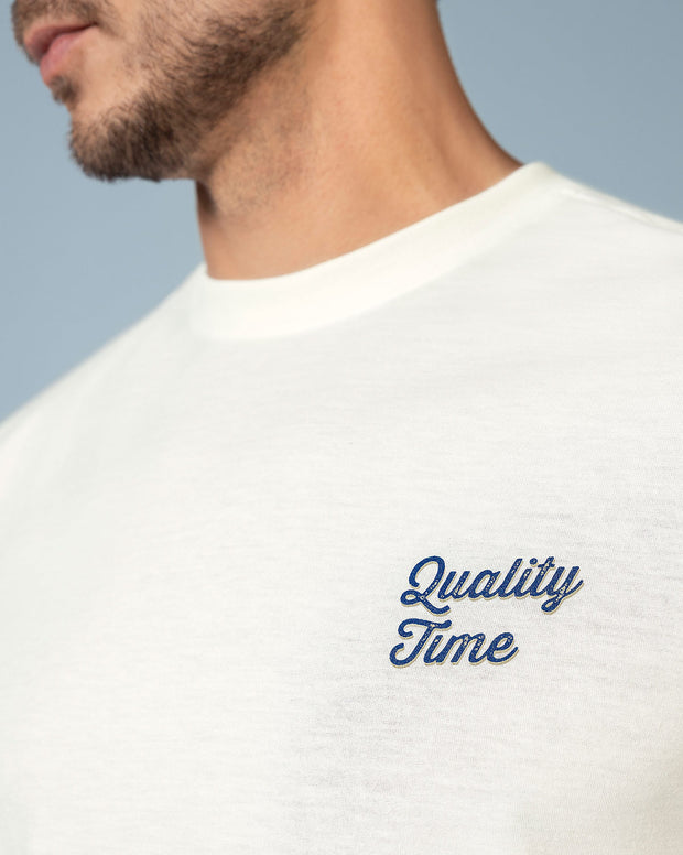 Camiseta para hombre con estampado localizado en frente