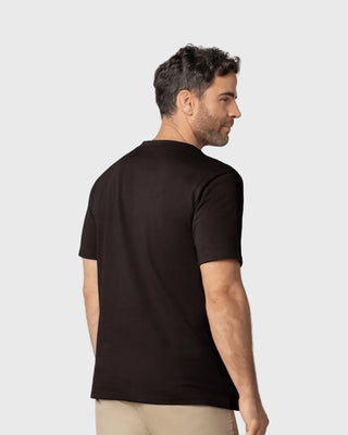 Camiseta henley semiajustada con botones#color_c25-cafe-oscuro
