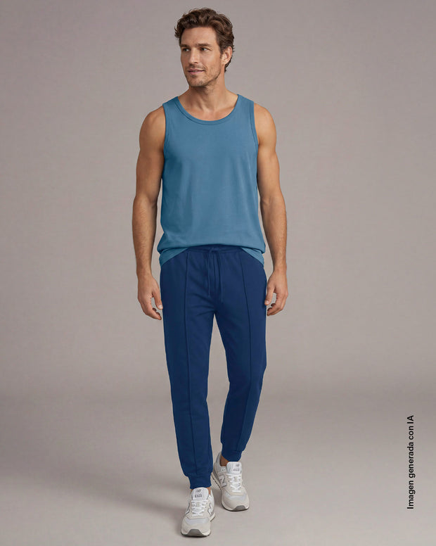 Pantalón jogger exterior con cordón ajustable