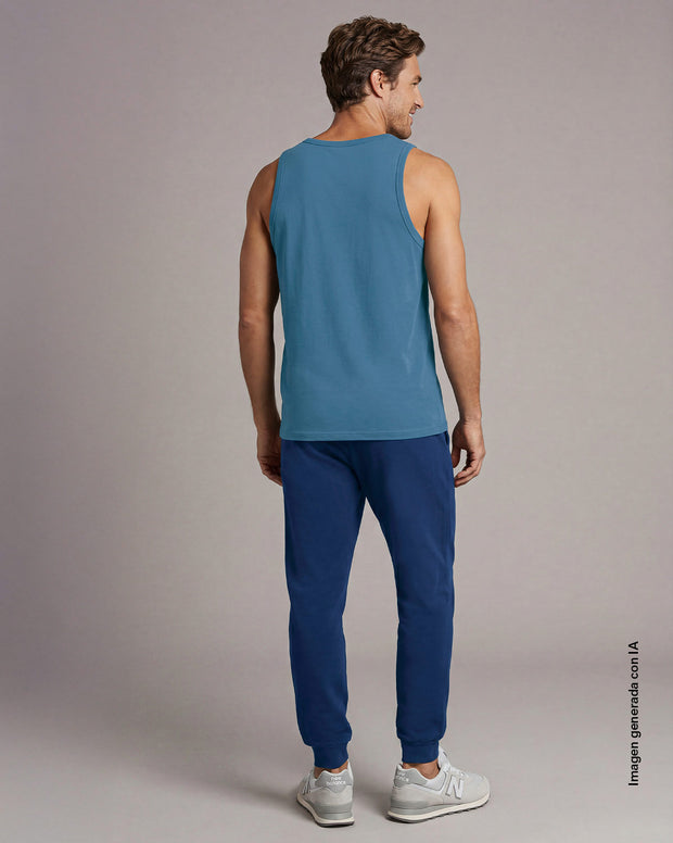 Pantalón jogger exterior con cordón ajustable
