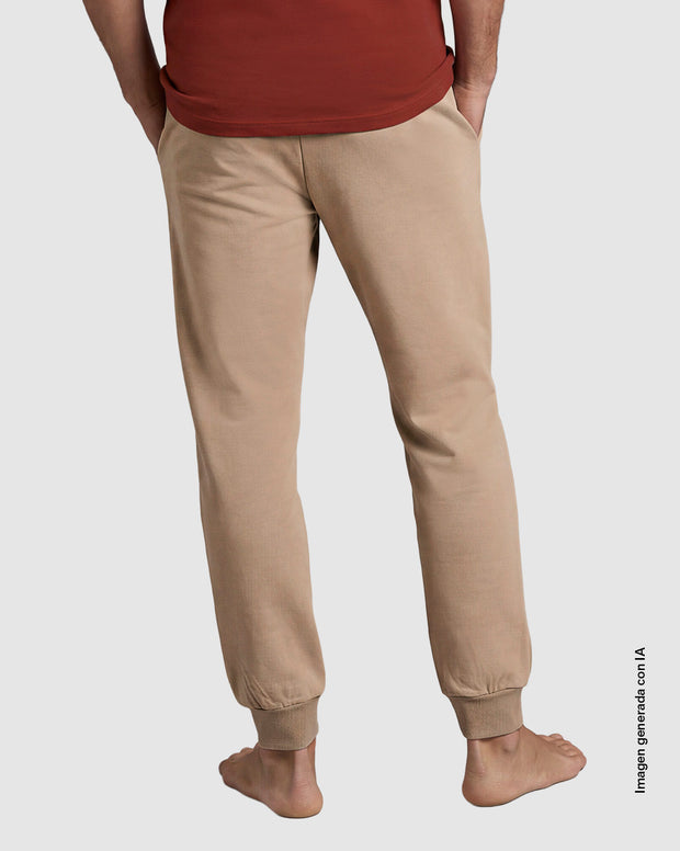 Pantalón jogger exterior con cordón ajustable