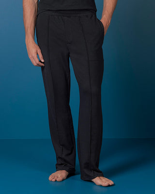 Pantalón bota recta de silueta amplia#color_700-negro