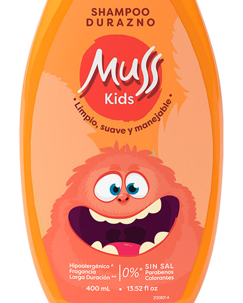 Shampoo Kids Durazno Muss 400 ml#color_durazno
