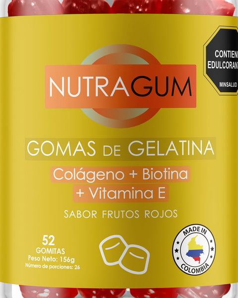 Nutragum Beauty Essentials: gomas de gelatina con Colágeno + Biotina y Vitamina E#color_001-beauty-essentials