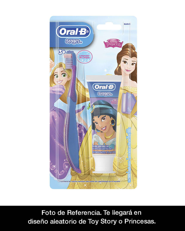 Kit Cepillo Dental + Pasta Dental 100 g Disney Oral-B#color_001-surtido