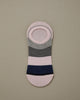 Calcetines tobilleros x2 bloques de colores#color_s04-surtido-azul-rayas