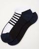 Calcetines tobilleros deportivos x 3 masculino Pointt#color_s09-surtido-azul-gris-blanco
