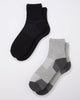 Calcetines caña media x 2 masculino Pointt#color_s06-surtido-gris-negro