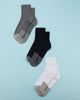 Calcetines media caña x 3 masculino pointt#color_s01-surtido-negro-gris-blanco
