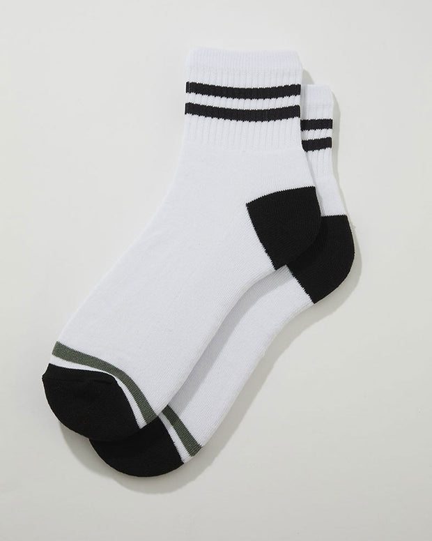 Calcetines media caña x 3 masculino Pointt#color_s04-surtido-negro-blanco